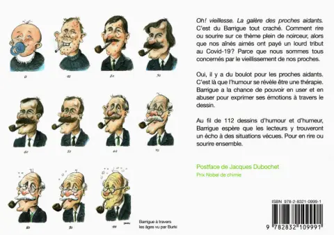 Verso de l'album Oh ! Vieillesse La galère des proches aidants