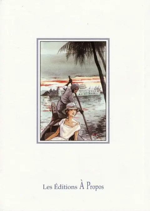 Verso de l'album À Propos Tome 14 À Propos de India Dreams