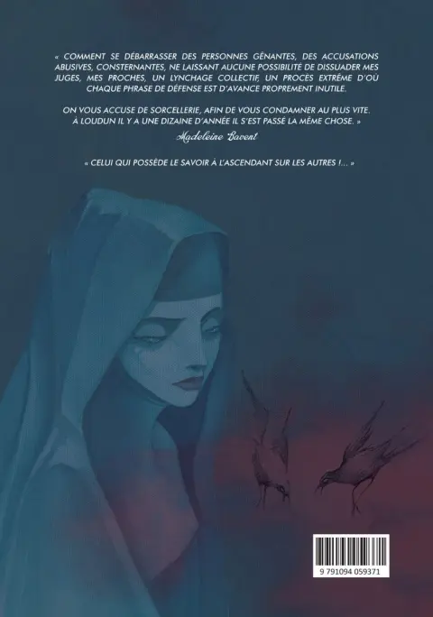 Verso de l'album Religieuses
