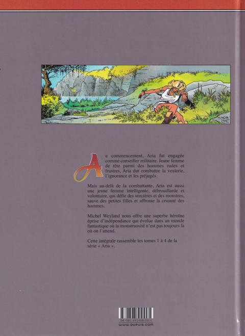 Verso de l'album Aria Intégrale 1