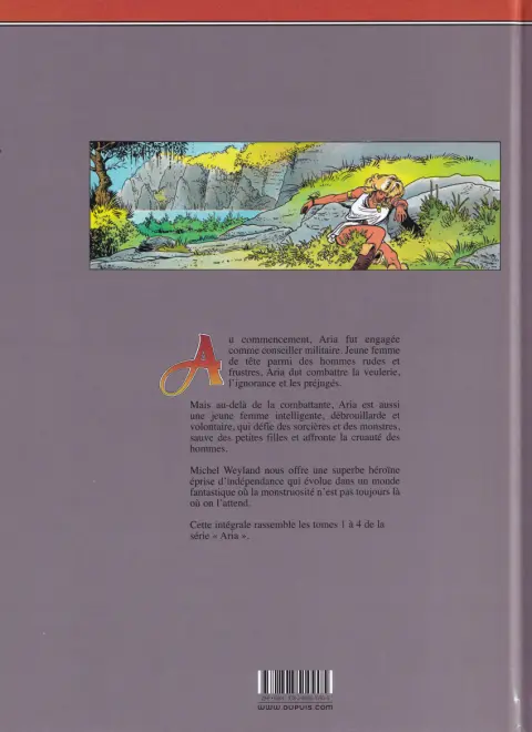 Verso de l'album Aria Intégrale 1