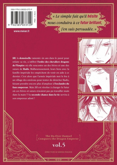 Verso de l'album The do-over Damsel conquers the dragon emperor Vol. 5