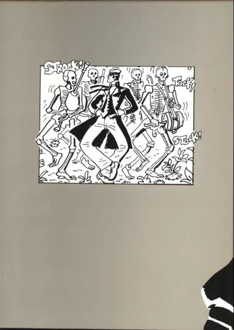Verso de l'album Corto Maltese Tome 2 Les Helvétiques