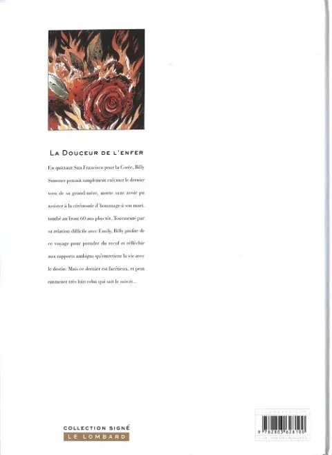 Verso de l'album La Douceur de l'enfer Tome 1