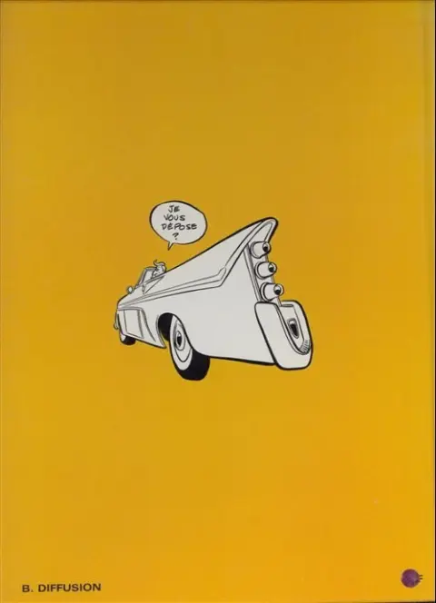 Verso de l'album Les Dragueurs