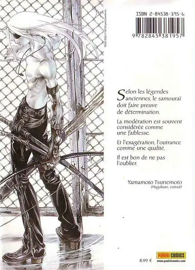 Verso de l'album Enfer & paradis Tome 6