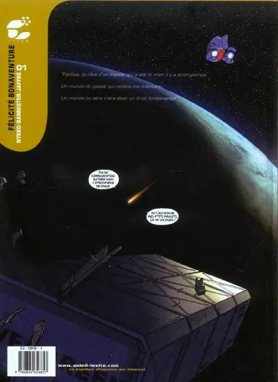 Verso de l'album Félicité Bonaventure Tome 1 Tome1