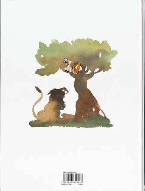 Verso de l'album Fennec