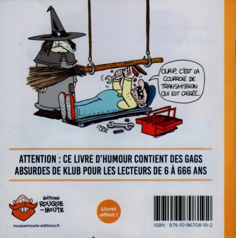 Verso de l'album Absconcités Tome 4 Il était une fois
