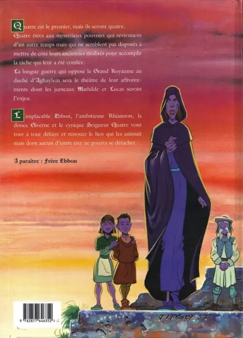 Verso de l'album Le Lien Tome 1 Seigneur quatre