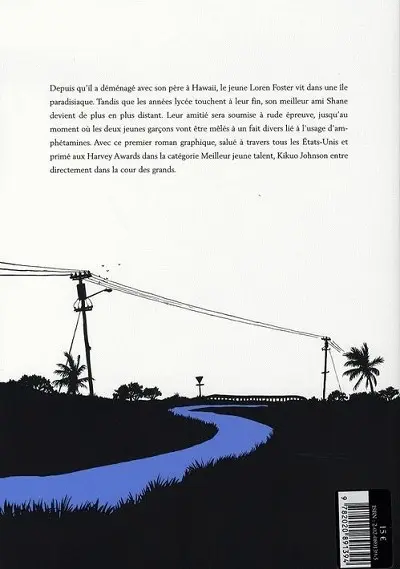 Verso de l'album Lignes de fuite