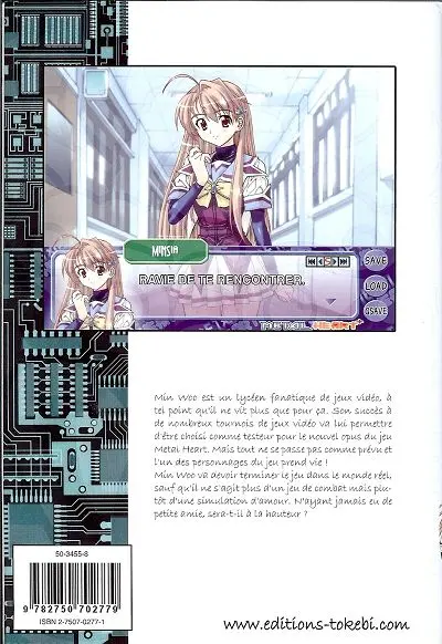 Verso de l'album Metal Heart 01