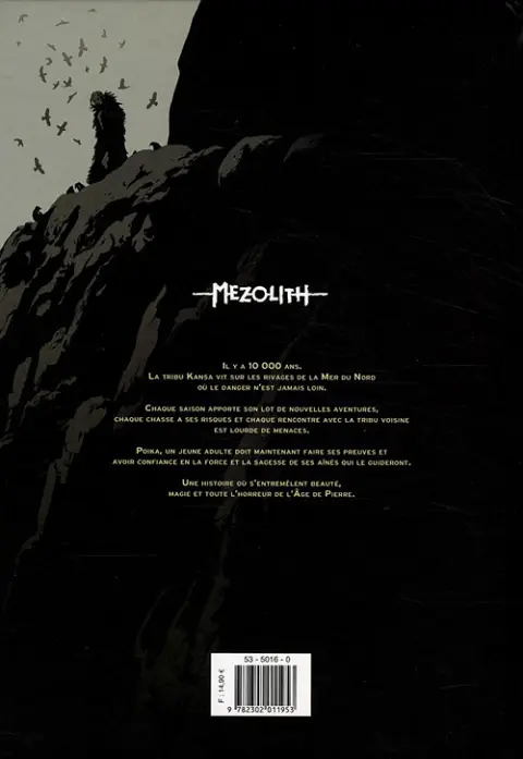 Verso de l'album Mezolith Tome 1 Livre 1