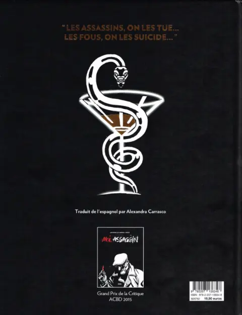 Verso de l'album Moi, fou