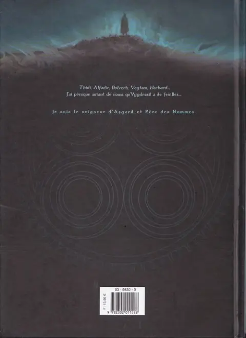 Verso de l'album Odin 1/2