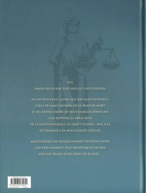 Verso de l'album L'Ordre de Cicéron Tome 4 Verdicts