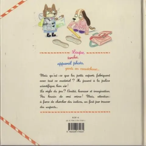 Verso de l'album Les Petits experts Pâte à dent