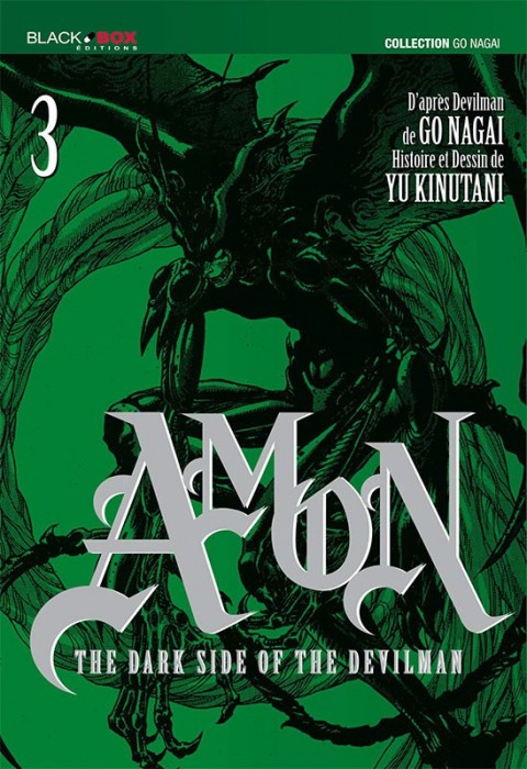 Couverture de l'album Amon - The dark side of the Devilman Tome 3