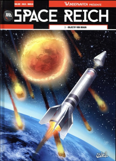 Couverture de l'album Space Reich Tome 3 Objectif Von Braun
