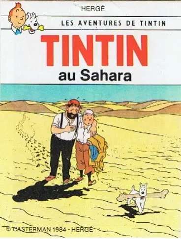 Tintin - Publicités Tome 9 Tintin au Sahara