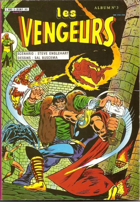 Les Vengeurs Album N° 3