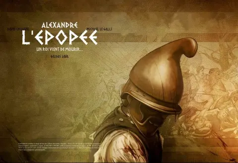 Couverture de l'album Alexandre - L'épopée Tome 1 Un roi vient de mourir