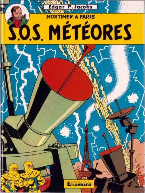 Couverture de l'album Blake et Mortimer Tome 7 S.O.S. Météores - Mortimer à Paris