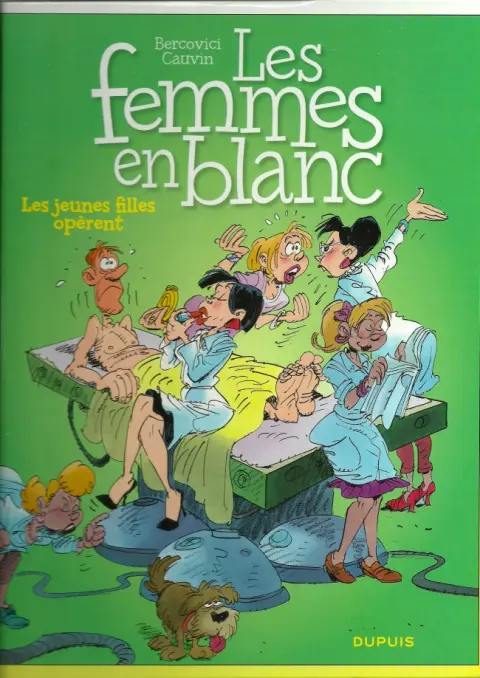 Couverture de l'album Les Femmes en Blanc Tome 4 Les jeunes filles opèrent