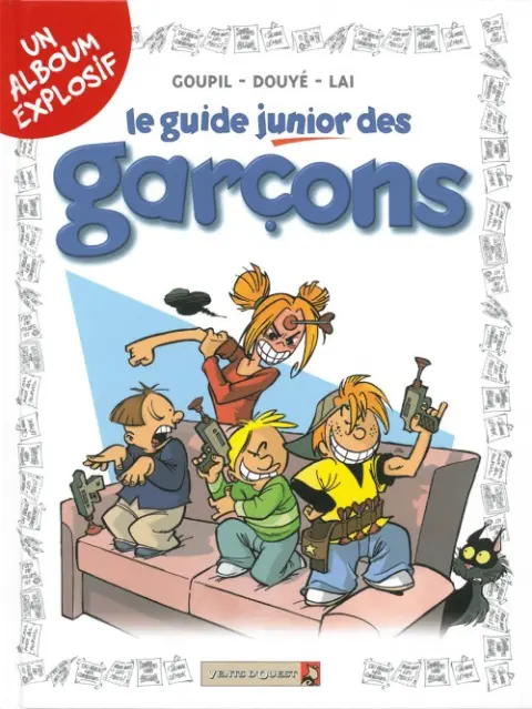 Couverture de l'album Les guides junior Tome 1 Le guide junior des garçons