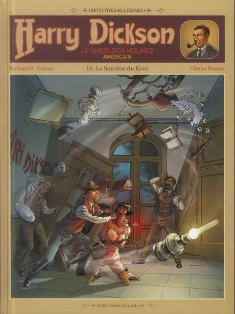 Couverture de l'album Harry Dickson Tome 10 La sorcière du Kent
