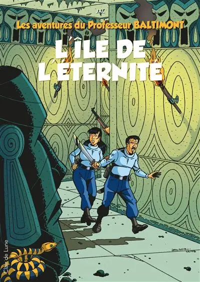 Les aventures du Professeur Baltimont Tome 2 L'île de l'éternité