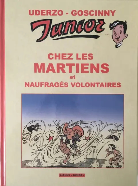Couverture de l'album Luc Junior Tome 4 Chez les martiens et Naufragés Volontaires