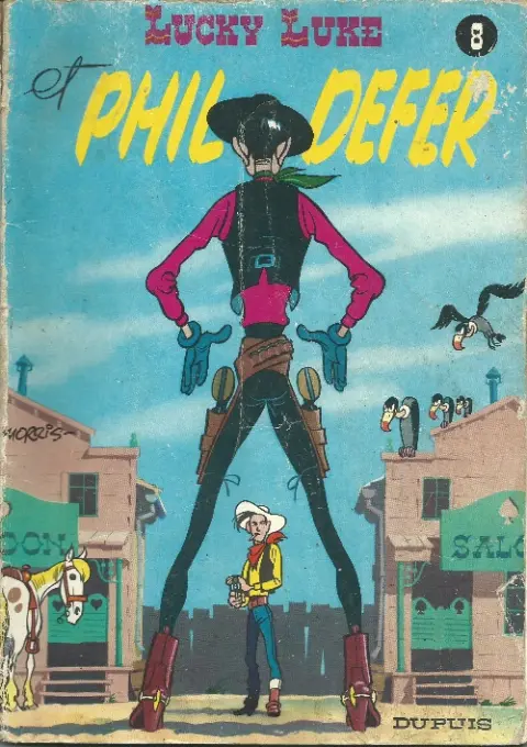 Couverture de l'album Lucky Luke Tome 8 Lucky Luke et Phil Defer