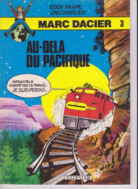 Couverture de l'album Marc Dacier Couleurs Tome 3 Au-delà du Pacifique