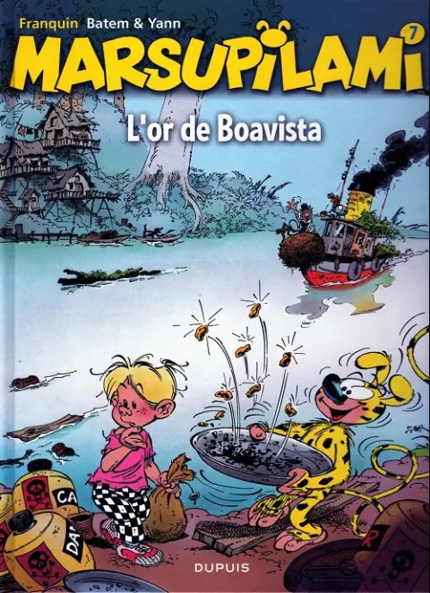 Couverture de l'album Marsupilami Tome 7 L'or de Boavista