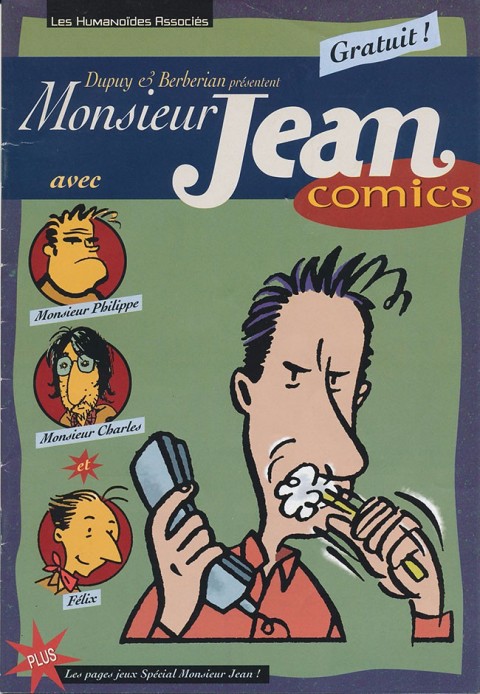 Couverture de l'album Monsieur Jean Tome 4 Monsieur Jean Comics
