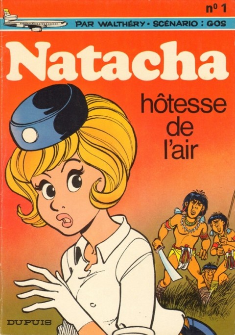 Couverture de l'album Natacha Tome 1 Hôtesse de l'air