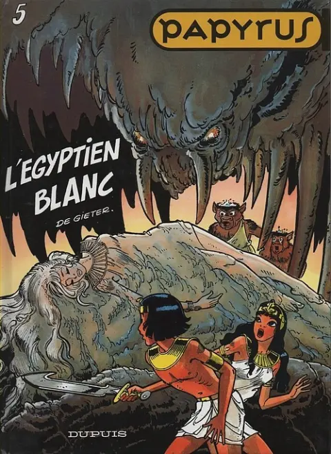 Couverture de l'album Papyrus Tome 5 L'égyptien blanc