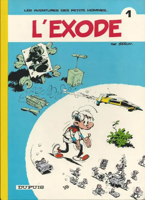 Couverture de l'album Les Petits hommes Tome 1 l'exode