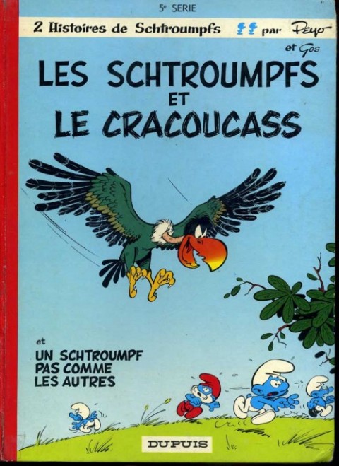 Couverture de l'album Les Schtroumpfs Tome 5 Les Schtroumpfs et le Cracoucass