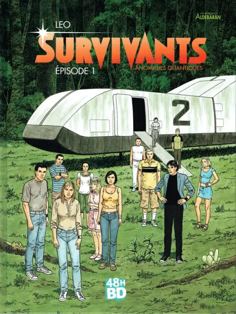 Couverture de l'album Survivants - Anomalies quantiques Épisode 1