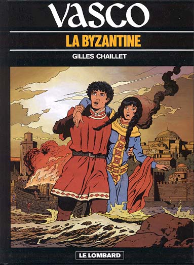 Couverture de l'album Vasco Tome 3 La Byzantine