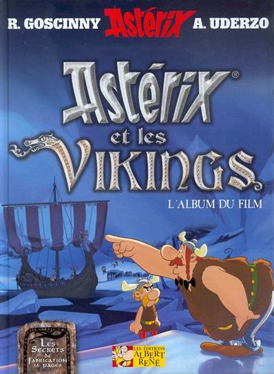 Couverture de l'album Astérix L'Album du film Astérix et les Vikings