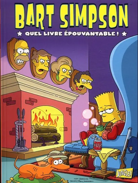 Bart Simpson Tome 4 Quel livre épouvantable !