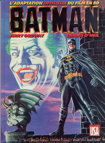 Couverture de l'album Batman : Le film 1989 L'adaptation officielle du film en BD