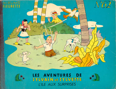 Couverture de l'album Sylvain et Sylvette Tome 62 L'ile aux surprises