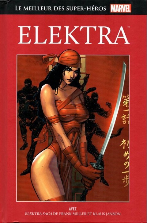 Couverture de l'album Le meilleur des Super-Héros Marvel Tome 41 Elektra