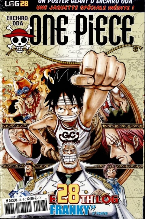 Couverture de l'album One Piece La collection - Hachette The 28th Log