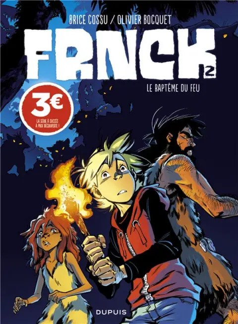 Couverture de l'album Frnck Tome 2 Le baptême du feu