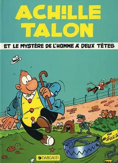 Couverture de l'album Achille Talon Tome 14 Achille alon et le mystère de l'homme à deux têtes